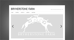 Desktop Screenshot of bryherstonefarm.com